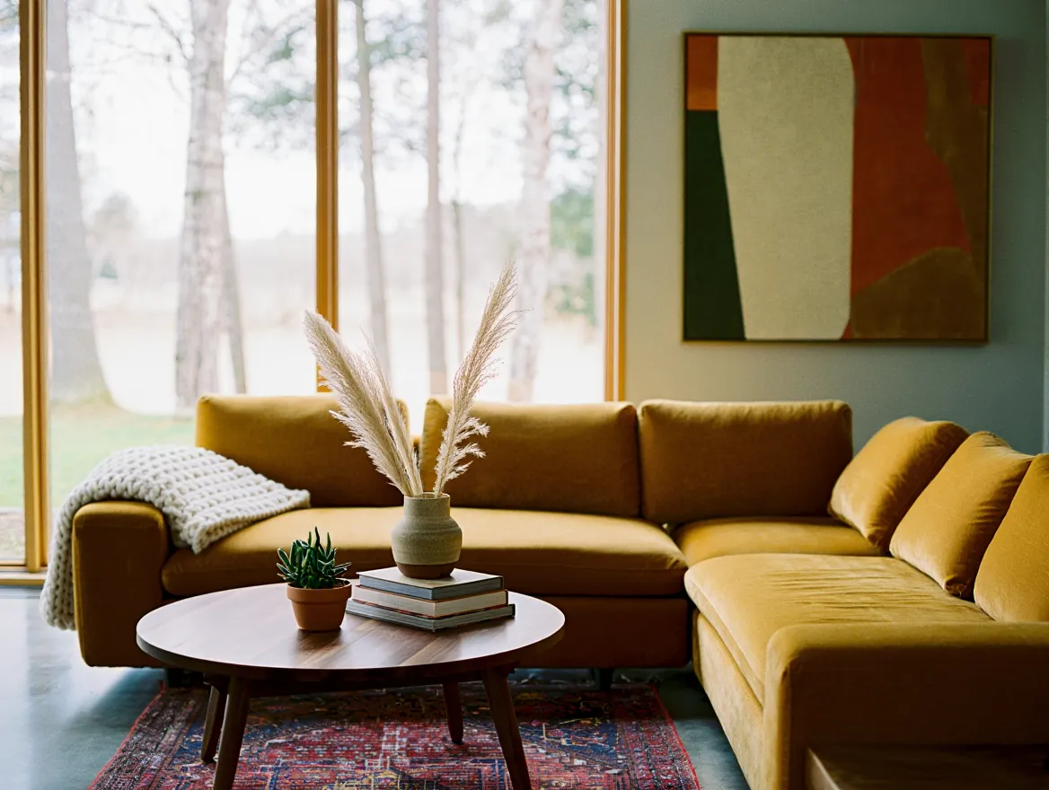 Modern living space design